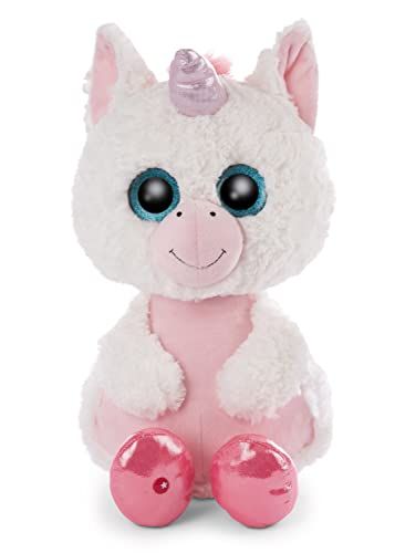 NICI Glubschis: De Originele – Glubschis Eenhoorn Milky-Fee 45 cm – Knuffeldier eenhoorns met grote, glinsterende ogen – Pluizige knuffels voor knuffelliefhebbers