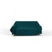 Italian Bed Linen Sprei Max Color, effen, petrolgroen, 270 x 300 cm