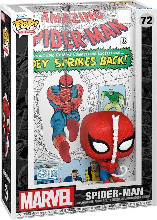 Funko Pop Comic Covers: Marvel - Spider-Man - Funko Pop #72