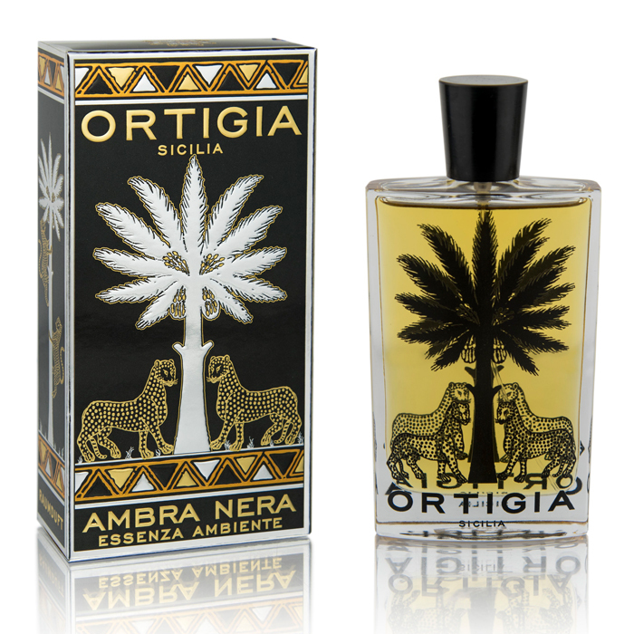 Ortigia Ambra Nera Room Essence 100 ml (huisparfum)