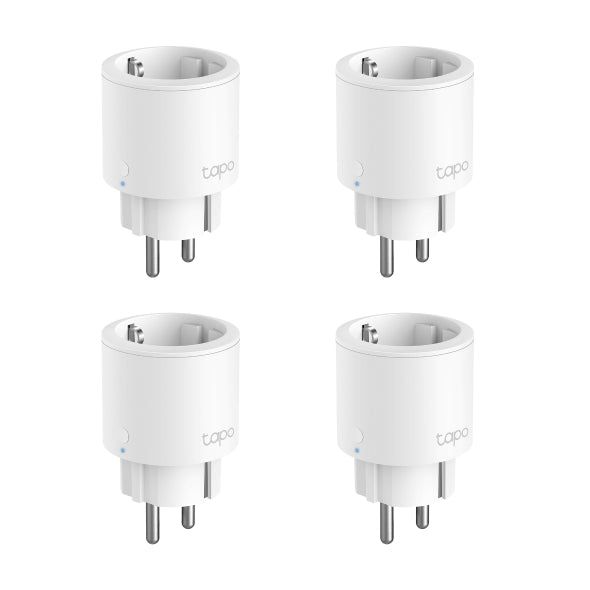 TP-Link Tapo P115 - Mini Smart Plug - Wifi Outlet - Energy Monitoring - 4 Pack