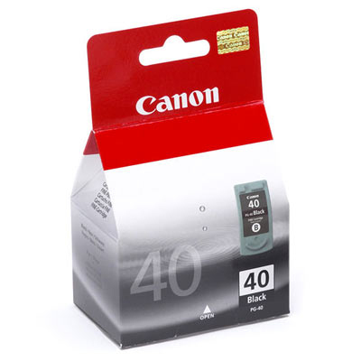 Canon PG-40 Black Cartridge zwart