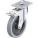 Blickle LKPA-VPA 125K-FI Zwenkwiel met rem Wieldiameter: 125 mm Draagvermogen (max.): 100 kg 1 stuk(s)