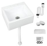 Merkloos Elzusha Mini Spoelbak met Kraangat 40 x 19 cm