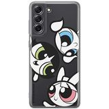 ERT GROUP mobiel telefoonhoesje voor Samsung S21 FE The Powerpuff Girls 014