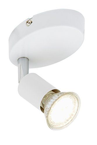 Briloner Leuchten Briloner LED-wandlamp - Wit - 3W - Draaibaar
