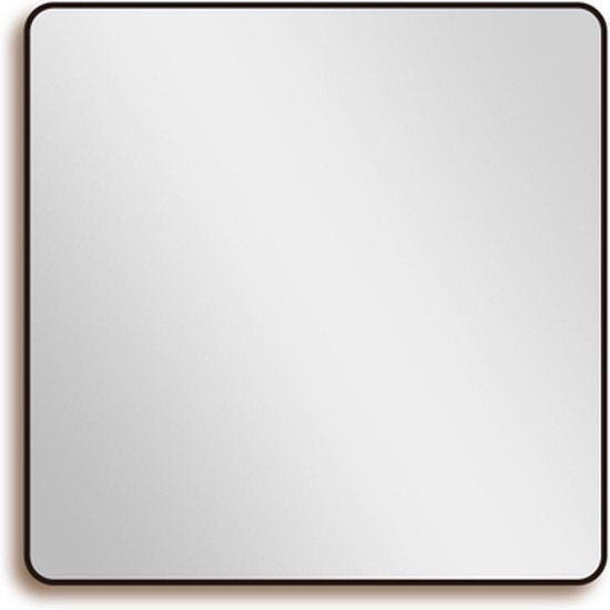 Saniclass Retro Line 2.0 Square Spiegel - 100x100cm - Mat Zwart