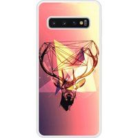 Samsung Bedrukt siliconen hoesje compatibel met Galaxy S10 Cerf Hipster