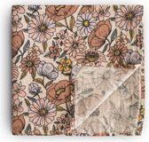Mushie Hydrofiele Doek XL Swaddle - Retro Flowers