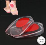 New Age Devi Goodies and Living Groothandel Red/Transparent Gel Insoles - One Size