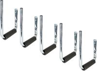 Alberts 856120 surfplankhouder | gehoekt | elektrolytisch blauw verzinkt | haakhoogte 270 mm | diepte 200 mm | Set van 5