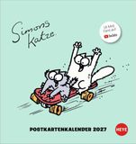 Simons Heye Simons Katze Postkartenkalender 2027