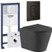 GROHE QeramiQ Dely Toiletset - Mat Zwart