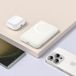 Hoco J141 Grace PD20W MagSafe Powerbank 5000mAh Magnétique et sans fil Blanc