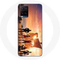 Maniacase Hoesje voor Vivo Y21s 2021 / Y21 2021 One Piece Crew Poster Seizoen 1