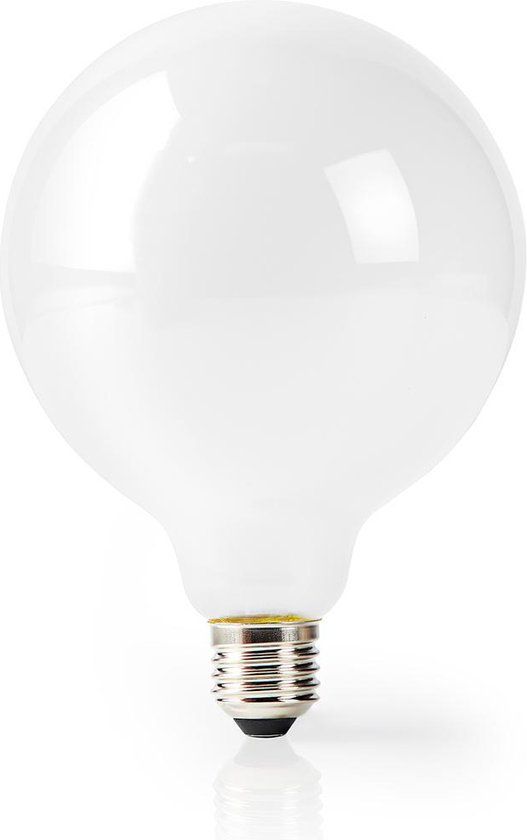 Nedis SmartLife LED Filamentlamp - Wi-Fi - E27 - 500 lm - 5W - Warm Wit - G125 - Dimbaar
