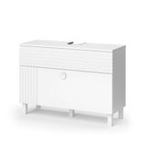 Vicco Sola Wastafelonderkast – 100.2 x 72.4 cm met 2 laden Wit