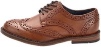 Next Leren brogues met vetersluiting, brede pasvorm (G)