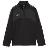 PUMA Sportief sweatshirt 'King' goud / zwart