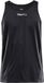 Craft Rush Singlet Heren - Zwart | Maat: S