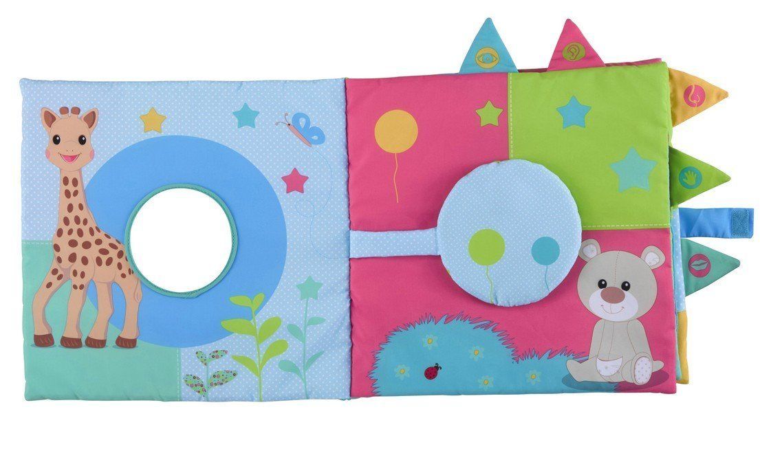 Vulli 230783 - Babytextielboekje - Multi