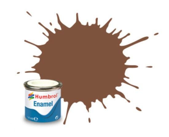 Humbrol Enamel Modellak - Nr. 186 Bruin Matt - 14 ml