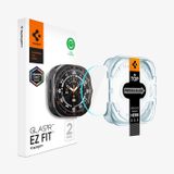 Spigen GLAS.tR EZ Fit Screenprotector Transparant Gehard glas voor Samsung Galaxy Watch Ultra 2 (47mm)