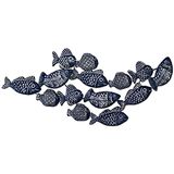 Metal Wall Art: Happy Fish