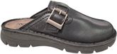 Rohde Heren Pantoffel Muil Leer - 5998-90 Zwart - Maat 42