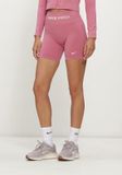 Nike Nike Pro Seamless Short Broeken Dames - Roze - Maat L