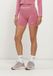 Nike Nike Pro Seamless Short Broeken Dames - Roze - Maat L