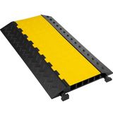 VEVOR Kabeldoorvoer voor de grond, 5 kanalen, 66138 tot 88184 LB vloerkabeldoorvoer, 88,9 cm x 20 x 2 m, kabelgoot voor de grond, snelheidsreductor ter bescherming van elektrische kabels