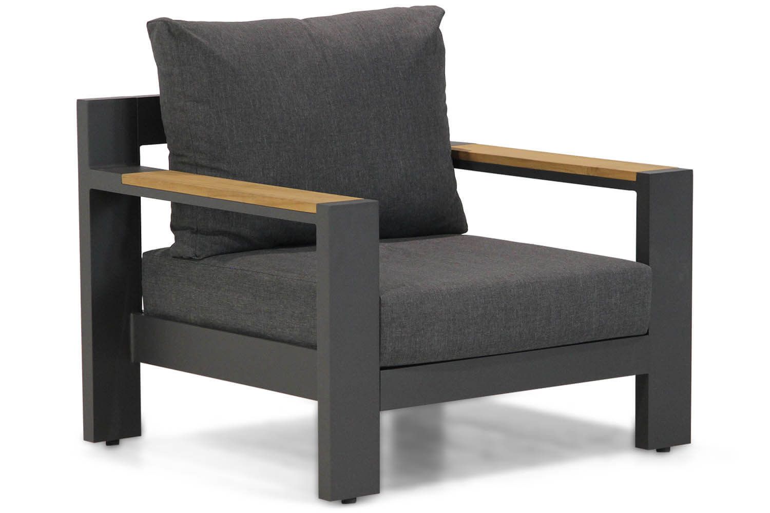 Lifestyle Garden Furniture Milano Lounge Tuinstoel - Antraciet