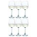 Luminarc Verres à vin Versailles - 12x - vin blanc - verre - 280 ml