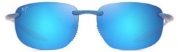 Zonnebril moderne met blauw, gepolariseerd glas