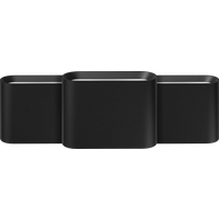 Philips Hue Dymera Wall Lamp - White and Color - Black - 3-Pack