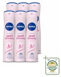 NIVEA Vaporisateur Perle & Bellezza, 150 ml - 6 pièces