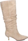 Stefano Lauran E25555 Laarzen - Suède - Dames - Beige - Maat 43