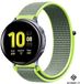 Strap-it Nylon Smartwatch bandje - Samsung Galaxy Watch Active / Active2 - Fluoriserend