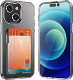 ShieldCase iPhone 13 hoesje Card Holder TPU (transparant)