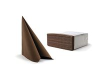 Alvotex Airlaid servetten 40x40cm 50/1 - BROWN