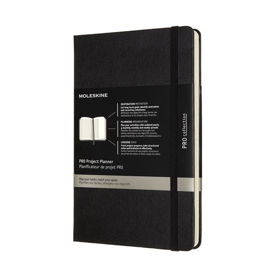 Moleskine Professional Project Planner Large Zwart