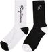 Mister Tee Sagittarius Zodiac 2-Pack Sokken Zwart/Wit 47/50