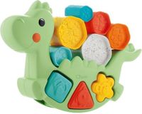 Chicco Lino Leaning Dino ECO+ 2-in-1 Rocking Dino, gemaakt van 80% gerecycled plastic