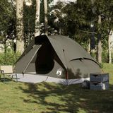 vidaXL Koepeltent 4-persoons waterdicht bruin