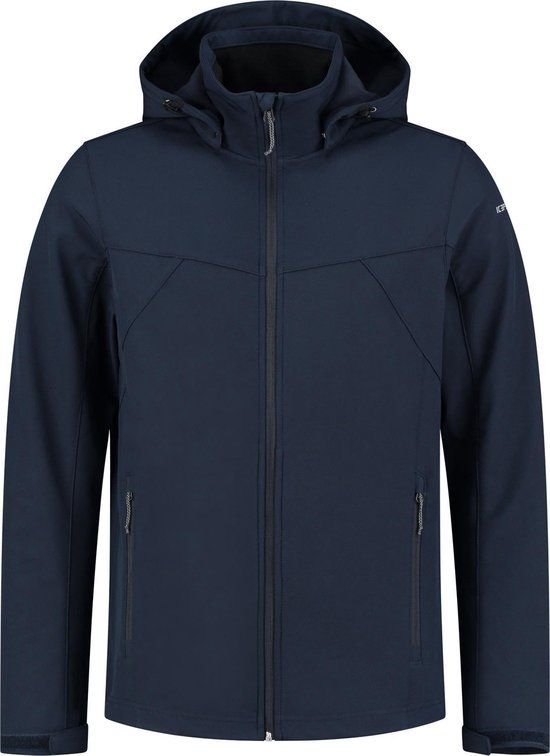 Icepeak Brimfield Softshell Jas Heren Donkerblauw