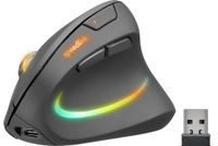 Speedlink PIAVO PRO Souris Verticale - Droitier - RF Sans Fil - Optique - 3200 DPI - Noir