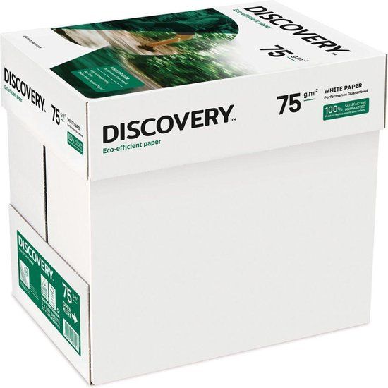 Discovery Kopieerpapier A4 75 g/m² - 5 x 500 vel
