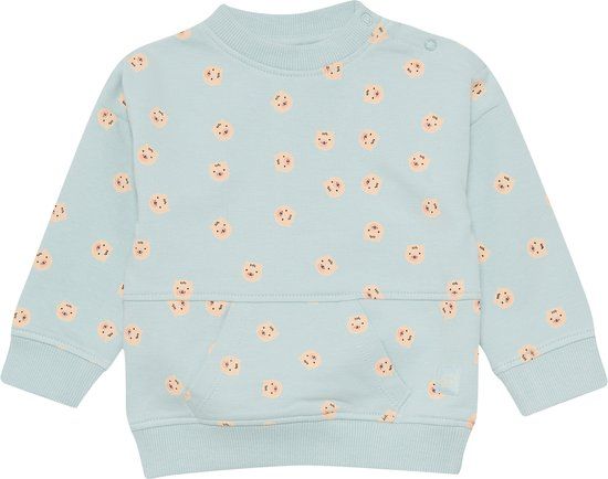 4PRESIDENT Sweater jongens - Light Blue - Maat 62
