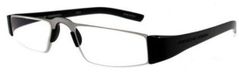 Porsche Design Leesbril P'8801a-Titanium/Zwart-+1.50